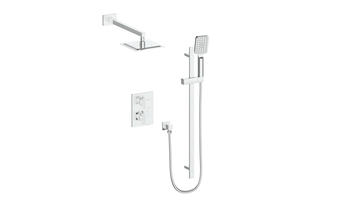 Vogt Kapfenberg 2-Way TH Shower Kit - Chrome