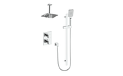 Vogt Kapfenberg 2-Way TH Shower Kit with 6" Ceiling Arm - Chrome