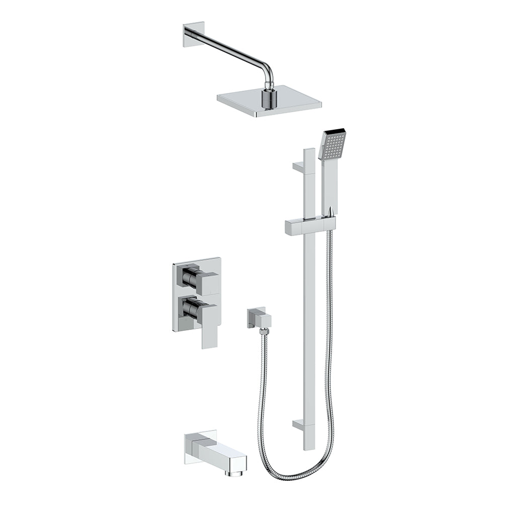 Vogt Kapfenberg 3-Way PB Shower Kit - Chrome