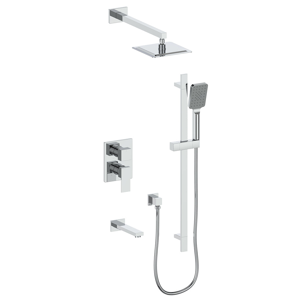 Vogt Kapfenberg 3-Way PB Shower Kit - Chrome