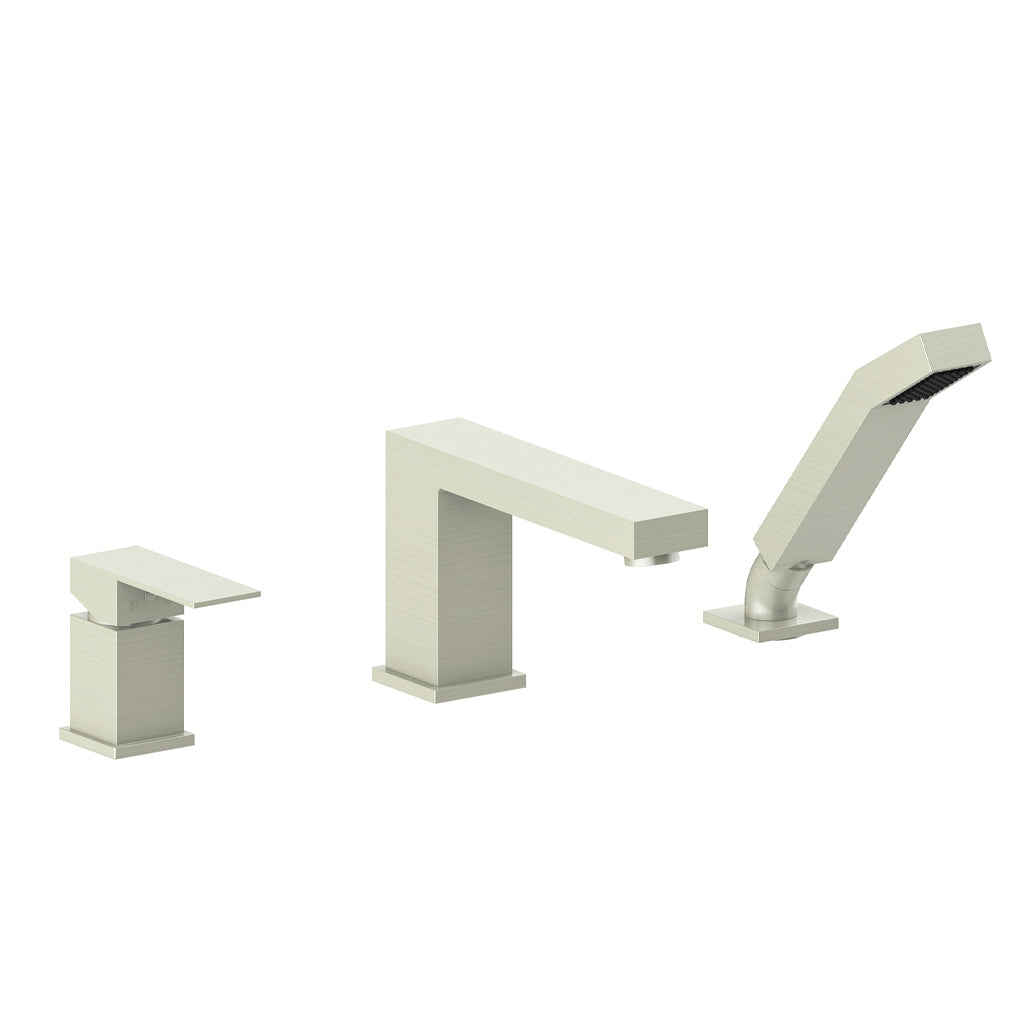 Vogt Kapfenberg Deck Mount Tub Filler - Brushed Nickel