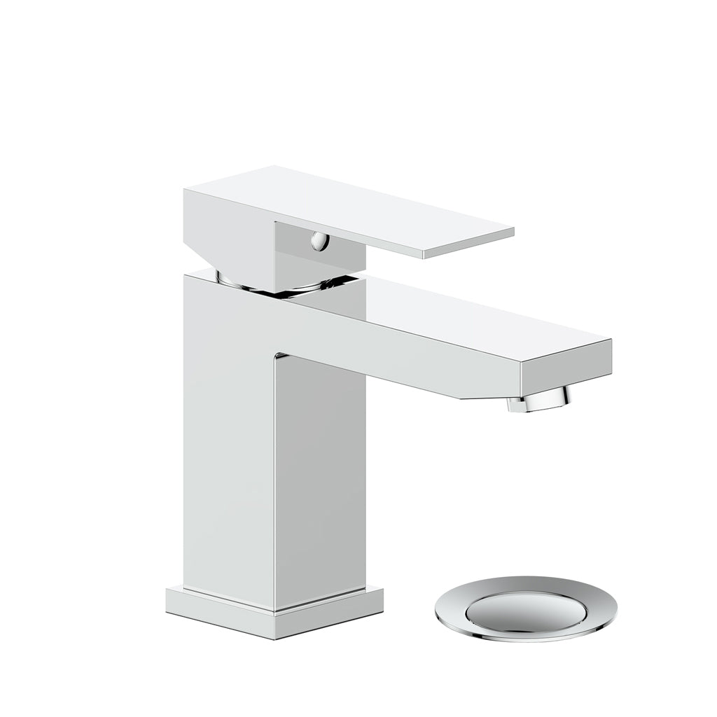 Vogt Kapfenberg Lavatory Faucet with Pop-up Drain - Chrome