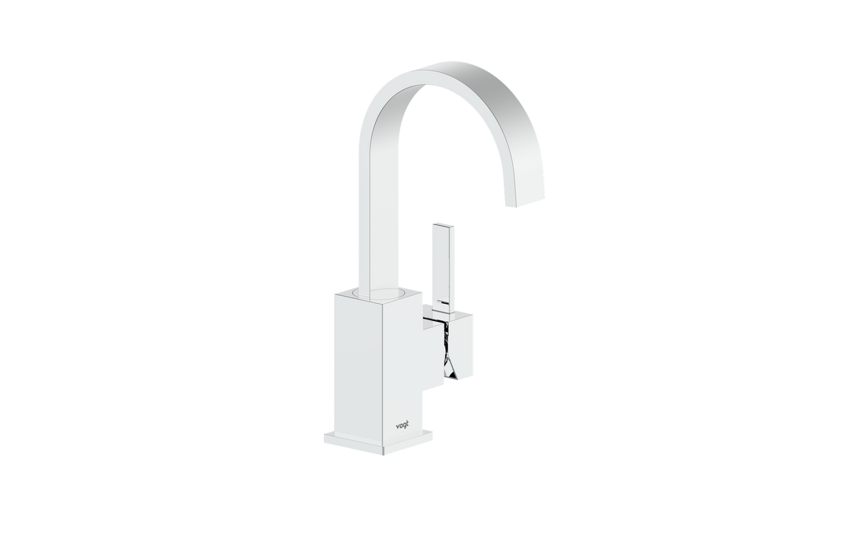 Vogt Kapfenberg Lavatory Faucet with Pop-up Drain - Chrome