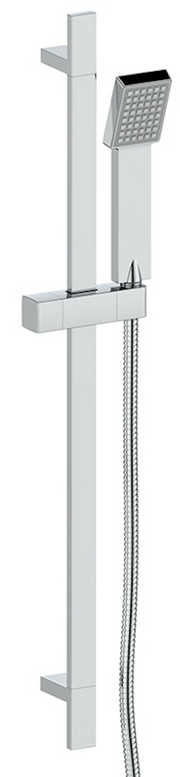 Vogt Kapfenberg Sliding Shower Bar with Hand Shower - Chrome