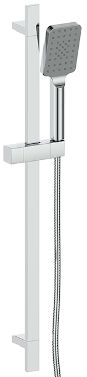 Vogt Kapfenberg Sliding Shower Bar with Hand Shower - Chrome