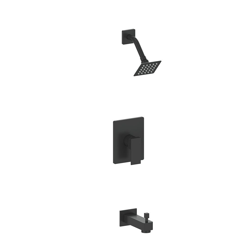 Vogt Kapfenberg Trim for 1-Way PB Shower Kit - Matte Black