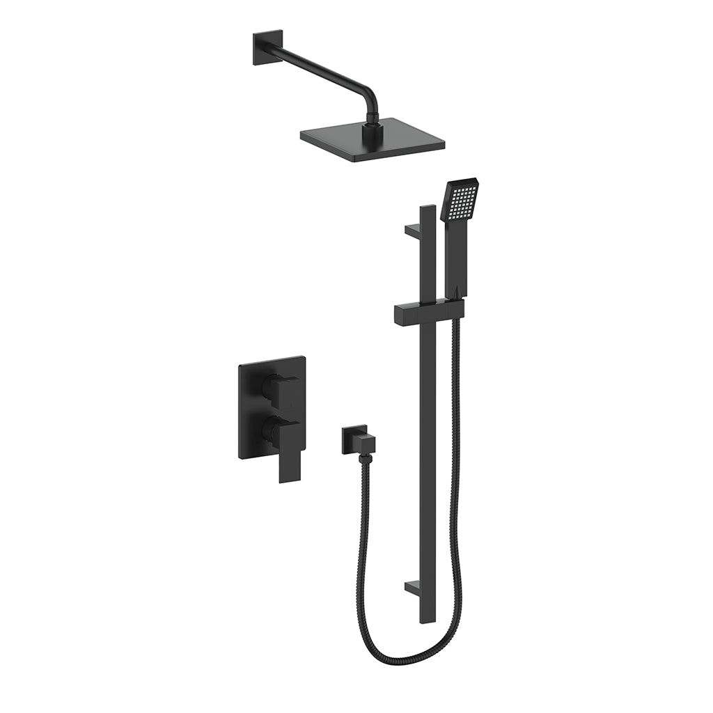 Vogt Kapfenberg Trim for 2-Way PB Shower Kit - Matte Black