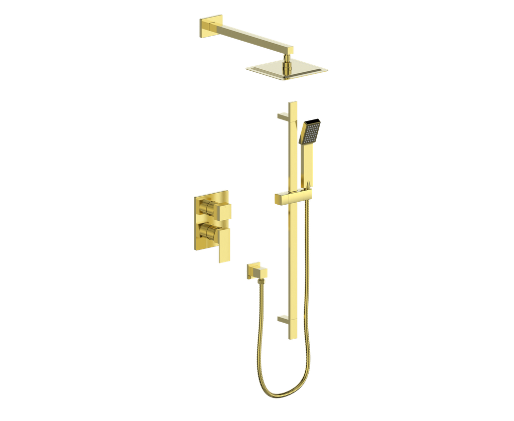 Vogt Kapfenberg Trim for 2-Way PB Shower Kit - Brushed Gold