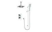 Vogt Kapfenberg Trim for 2-Way PB Shower Kit with 6" Ceiling Arm - Chrome