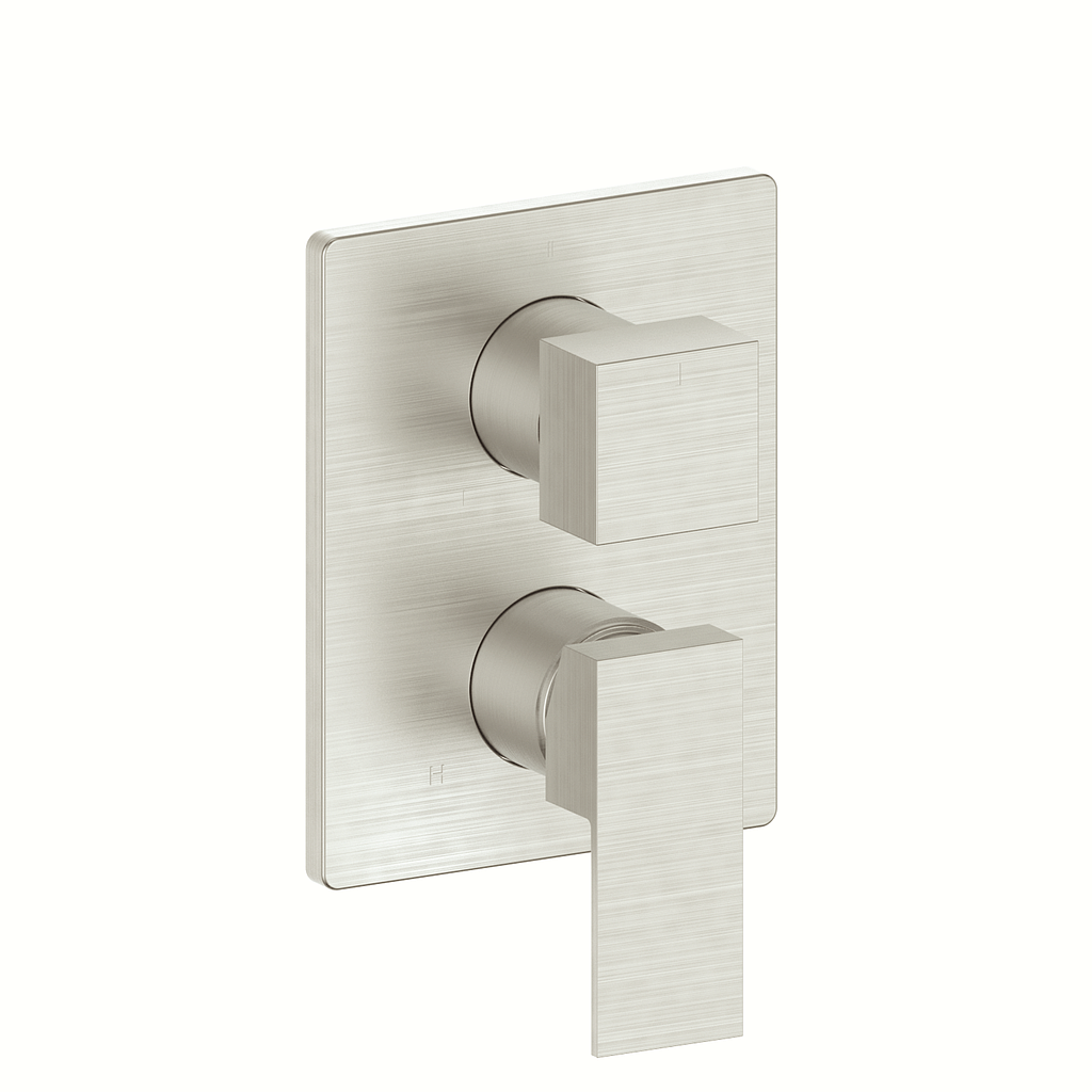 Vogt Kapfenberg Trim for 2-Way PB Valve - Brushed Nickel
