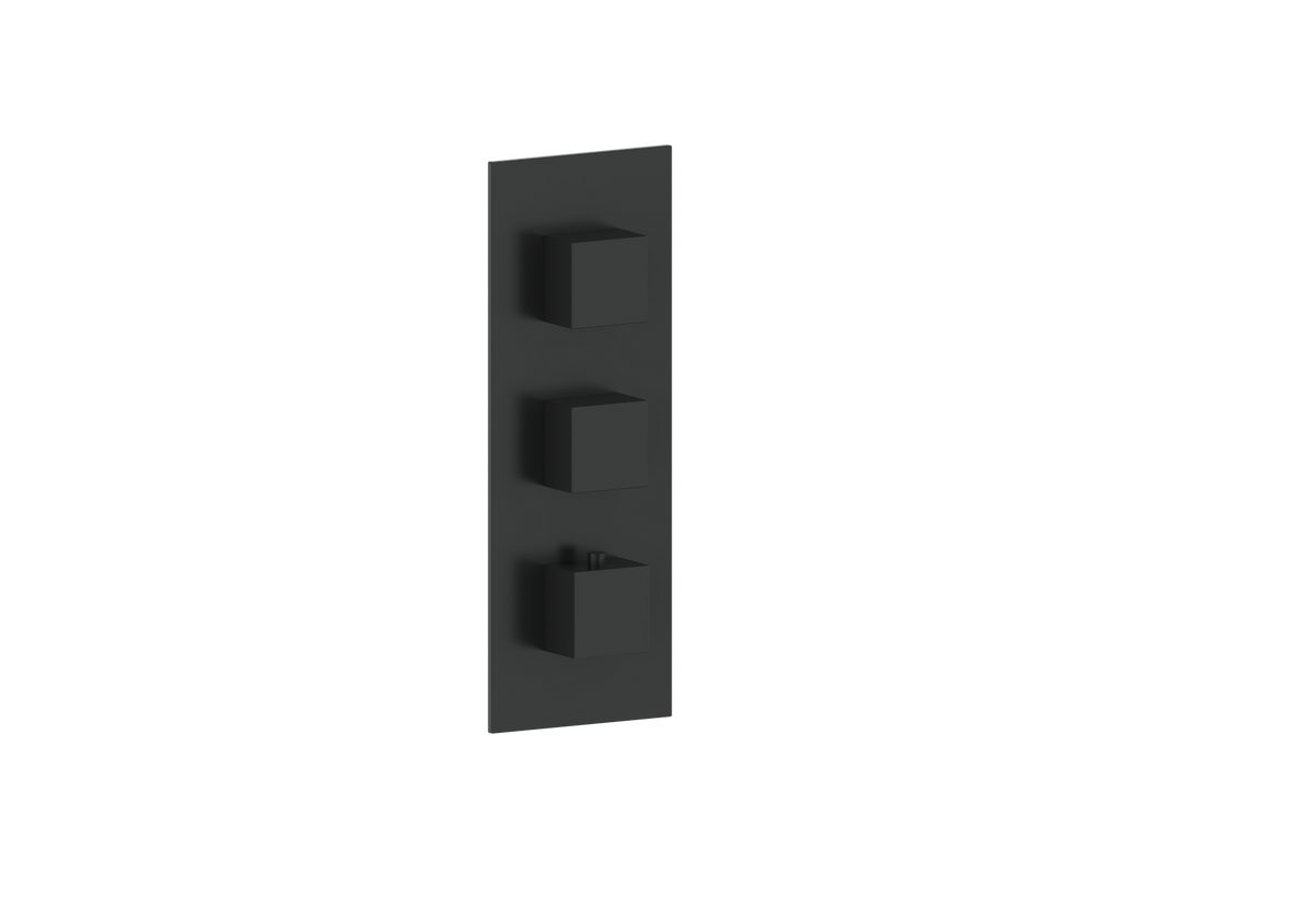 Vogt Kapfenberg Trim for 3/4" High-Flow TH Valve with 2 Stops - Matte Black