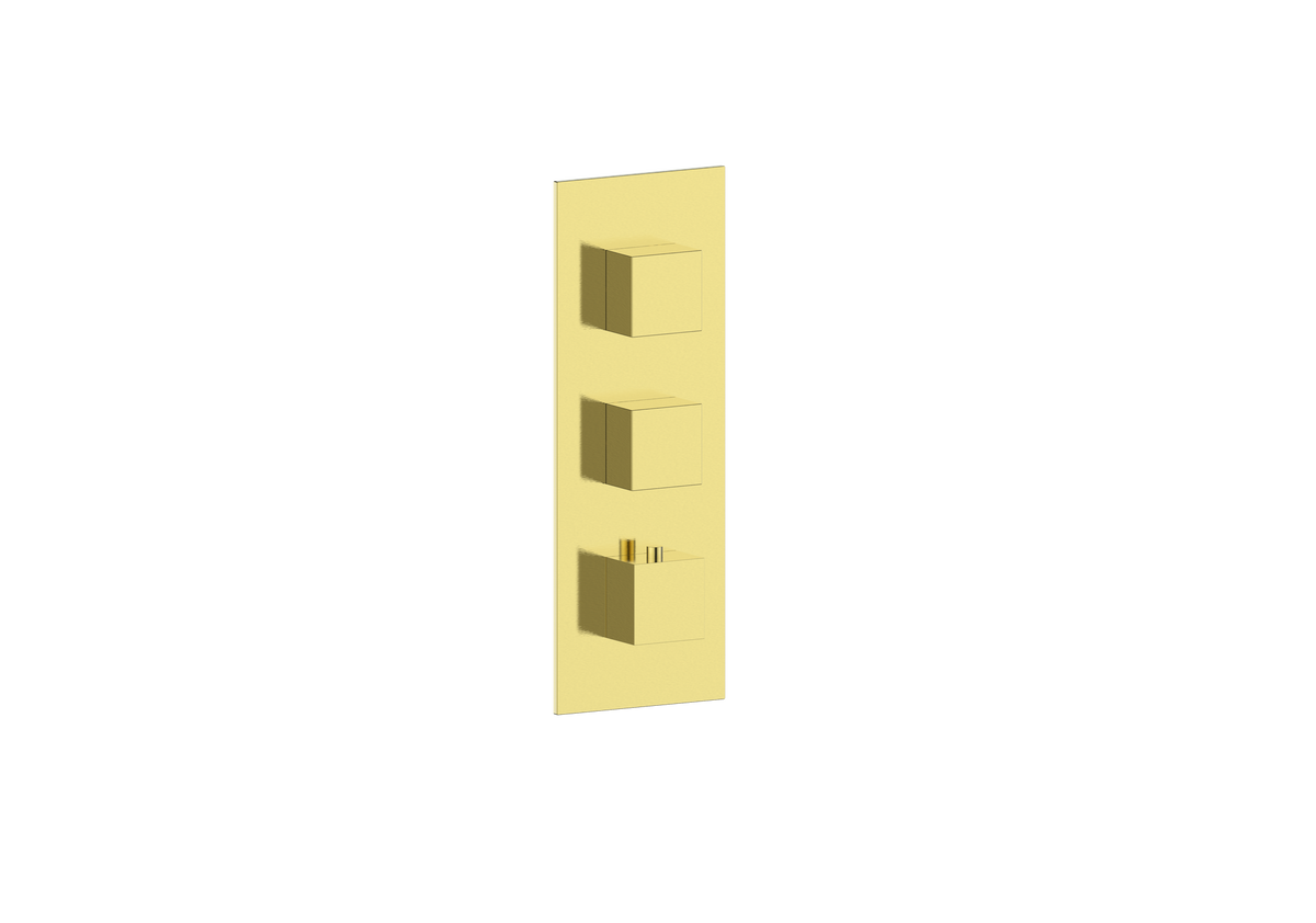 Vogt Kapfenberg Trim for 3/4" High-Flow TH Valve with 2 Stops - Brushed Gold