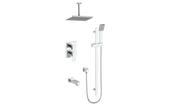 Vogt Kapfenberg Trim for 3-Way PB Shower Kit with 6" Ceiling Arm - Chrome