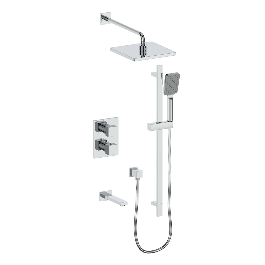 Vogt Kapfenberg Trim for 3-Way TH Shower Kit - Chrome