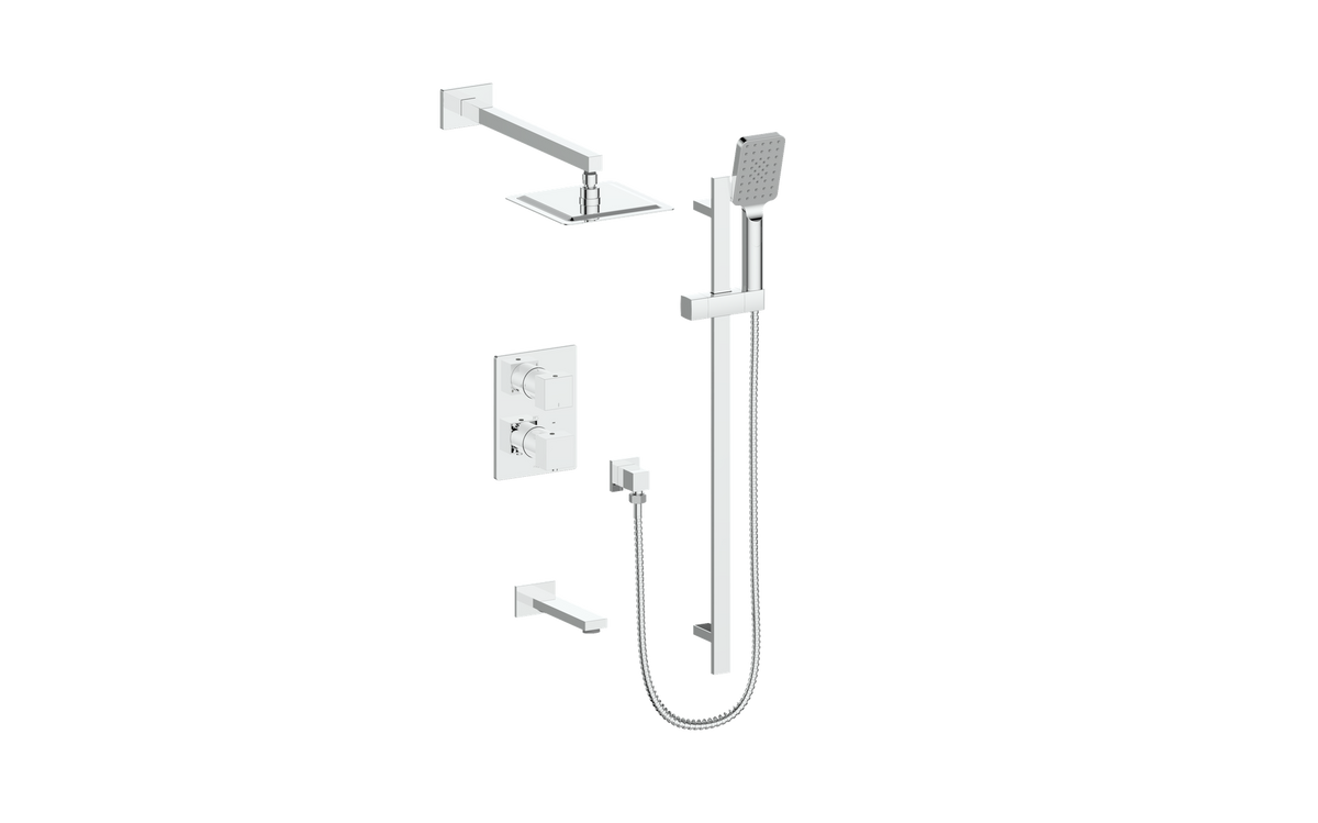 Vogt Kapfenberg Trim for 3-Way TH Shower Kit - Chrome