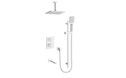 Vogt Kapfenberg Trim for 3-Way TH Shower Kit with 6" Ceiling Arm - Chrome