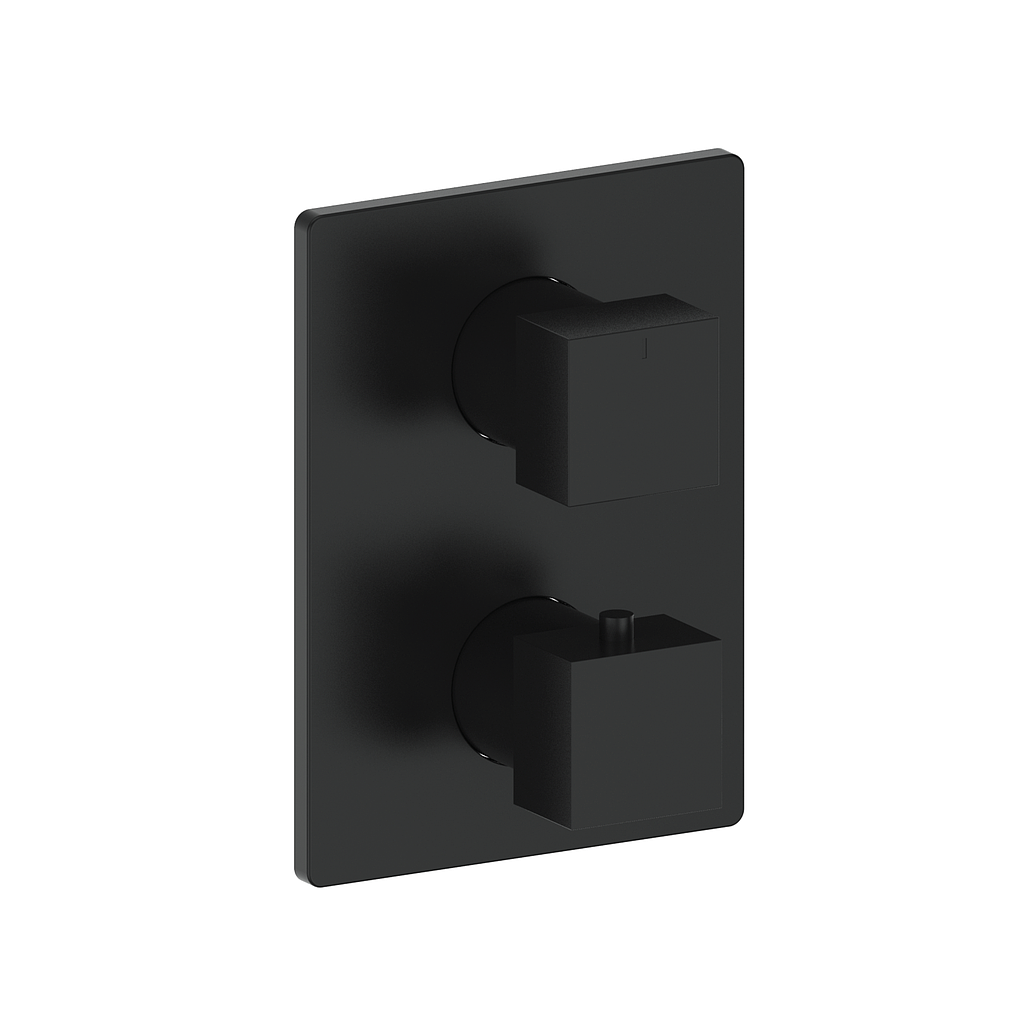 Vogt Kapfenberg Trim for 3-Way TH Valve - Matte Black