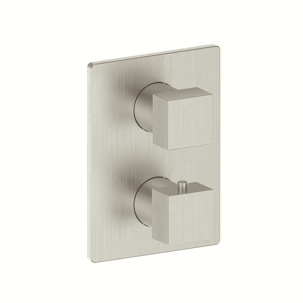 Vogt Kapfenberg Trim for 3-Way TH Valve - Brushed Nickel