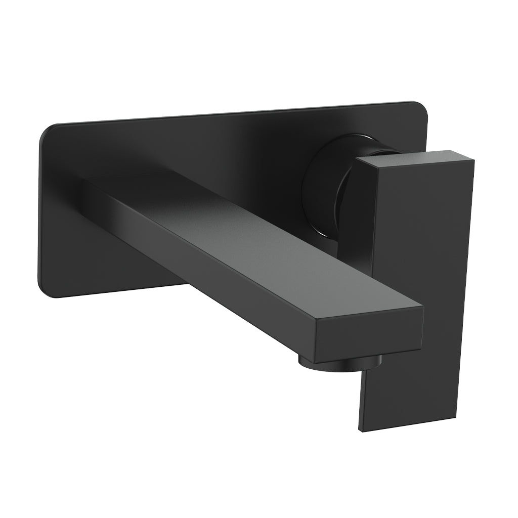Vogt Kapfenberg Trim for Wall Mount Lavatory Faucet with Single Face Plate - Matte Black