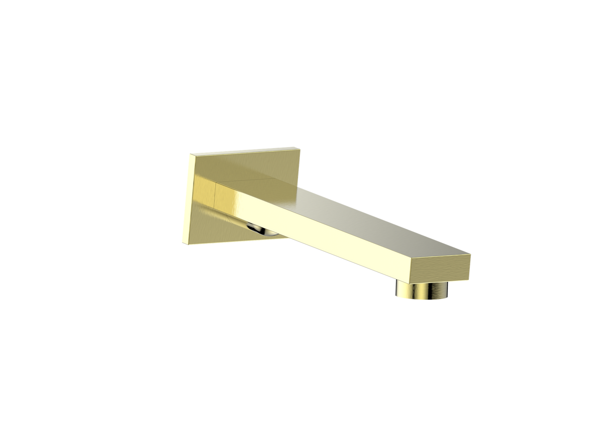 Vogt Kapfenberg Tub Spout - Brushed Gold