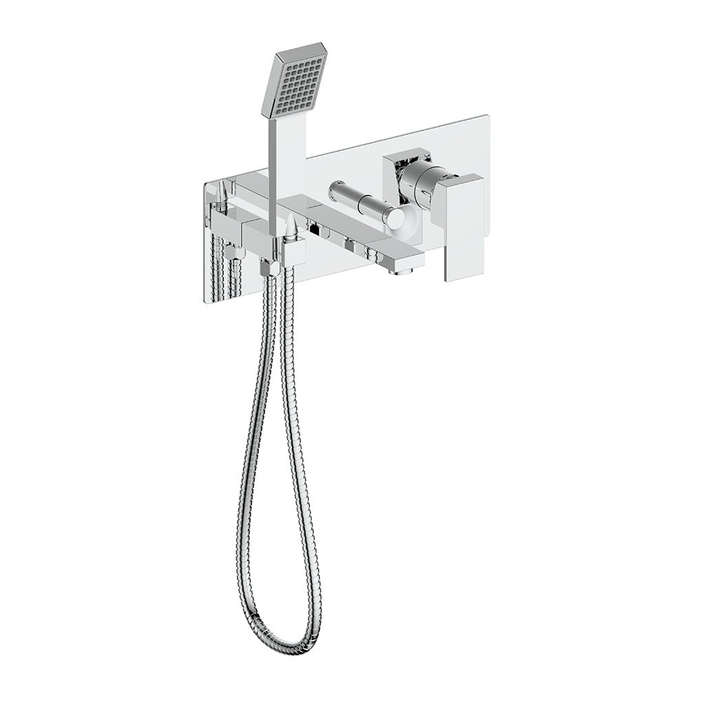 Vogt Kapfenberg Wall Mount Tub Filler - Chrome
