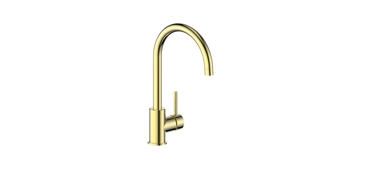 Vogt Single Function Kitchen Faucet - Brushed Gold