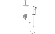 Vogt Lusten 2-Way PB Shower Kit with 6" Ceiling Arm - Chrome