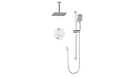 Vogt Lusten 2-Way TH Shower Kit with 6" Ceiling Arm - Chrome