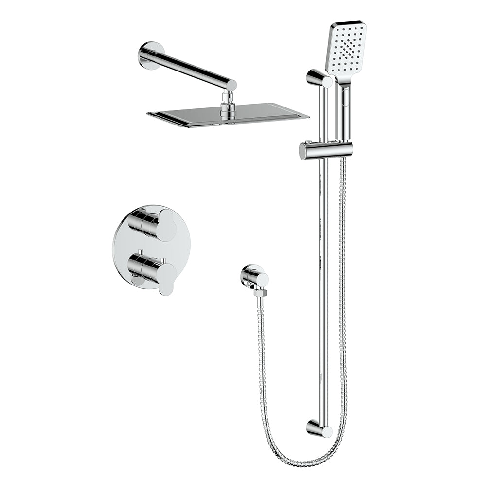 Vogt Lusten Trim for 2-Way TH Shower Kit - Chrome