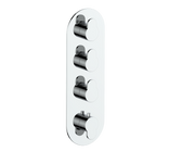 Vogt Lusten Trim for 3/4" High-Flow TH Valve with 3 Stops - Chrome