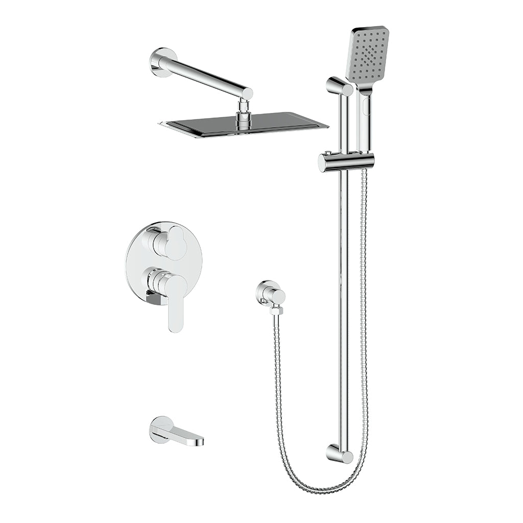 Vogt Lusten Trim for 3-Way PB Shower Kit - Chrome