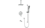Vogt Lusten Trim for 3-Way PB Shower Kit with 6" Ceiling Arm - Chrome