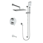 Vogt Lusten Trim for 3-Way TH Shower Kit - Chrome