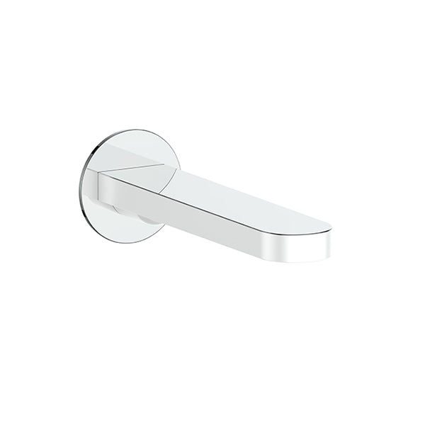 Vogt Lusten Tub Spout - Chrome/Glossy White