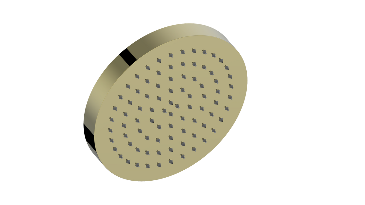 Vogt Mond 10" Shower Head - Brushed Gold