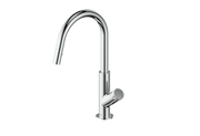 Vogt Mond 16" Kitchen Faucet - Moon Handle (M1) / Chrome