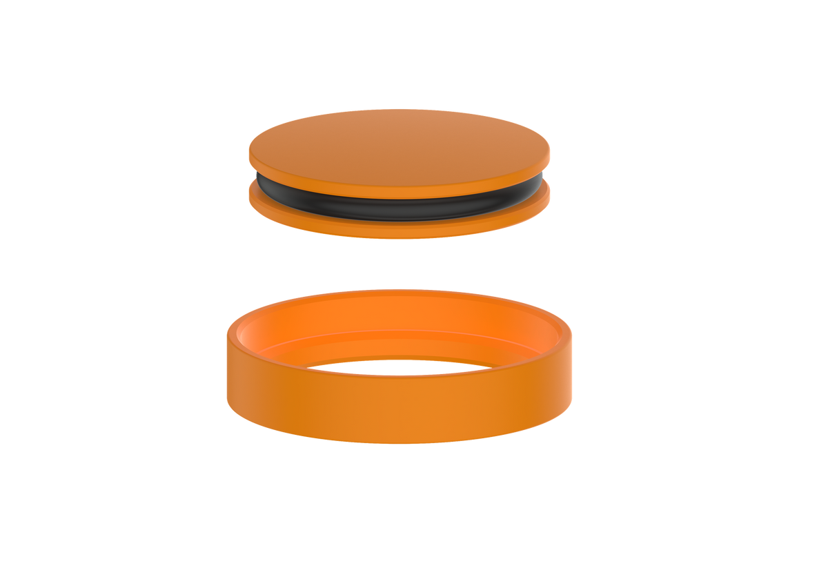 Vogt Mond Colour Accents for Drinking Water Faucet - Orange Burst