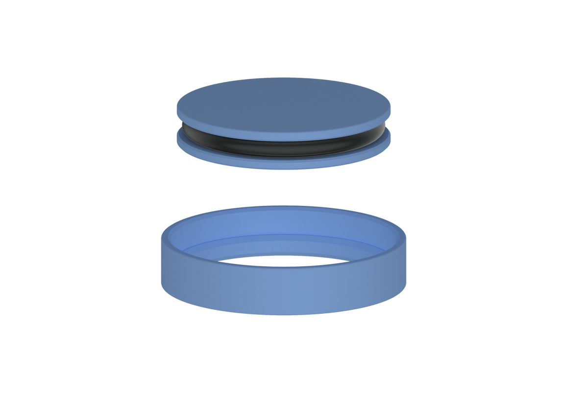 Vogt Mond Colour Accents for Drinking Water Faucet - Azure Blue