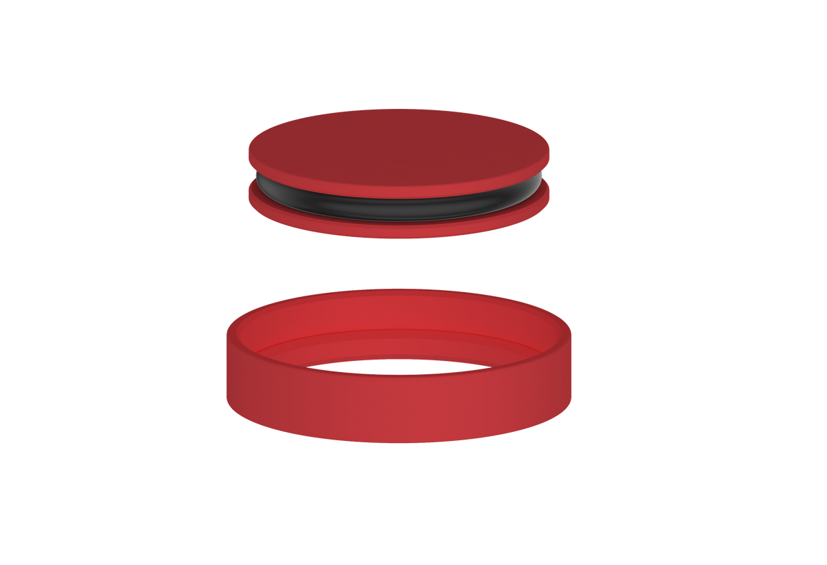 Vogt Mond Colour Accents for Drinking Water Faucet - Tango Red