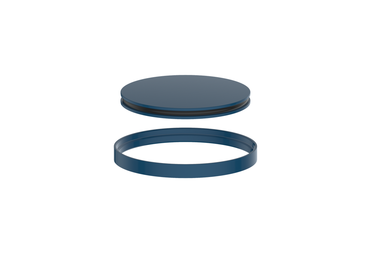 Vogt Mond Colour Accents for Floor Mount Tub Filler - Midnight Blue