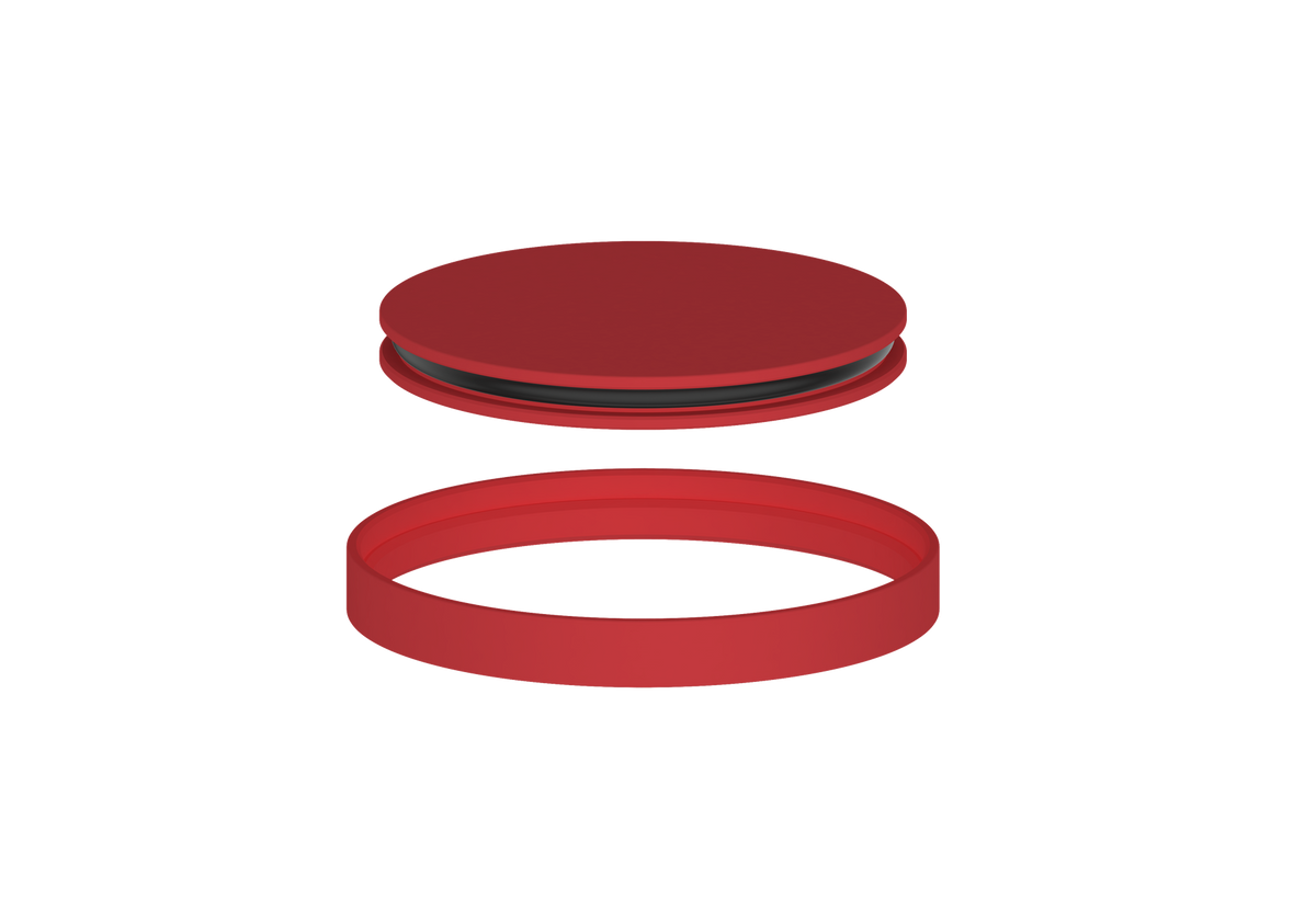 Vogt Mond Colour Accents for Kitchen Faucet - Tango Red