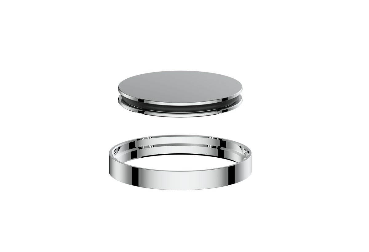 Vogt Mond Colour Accents for Single Hole Lavatory Faucet - Chrome