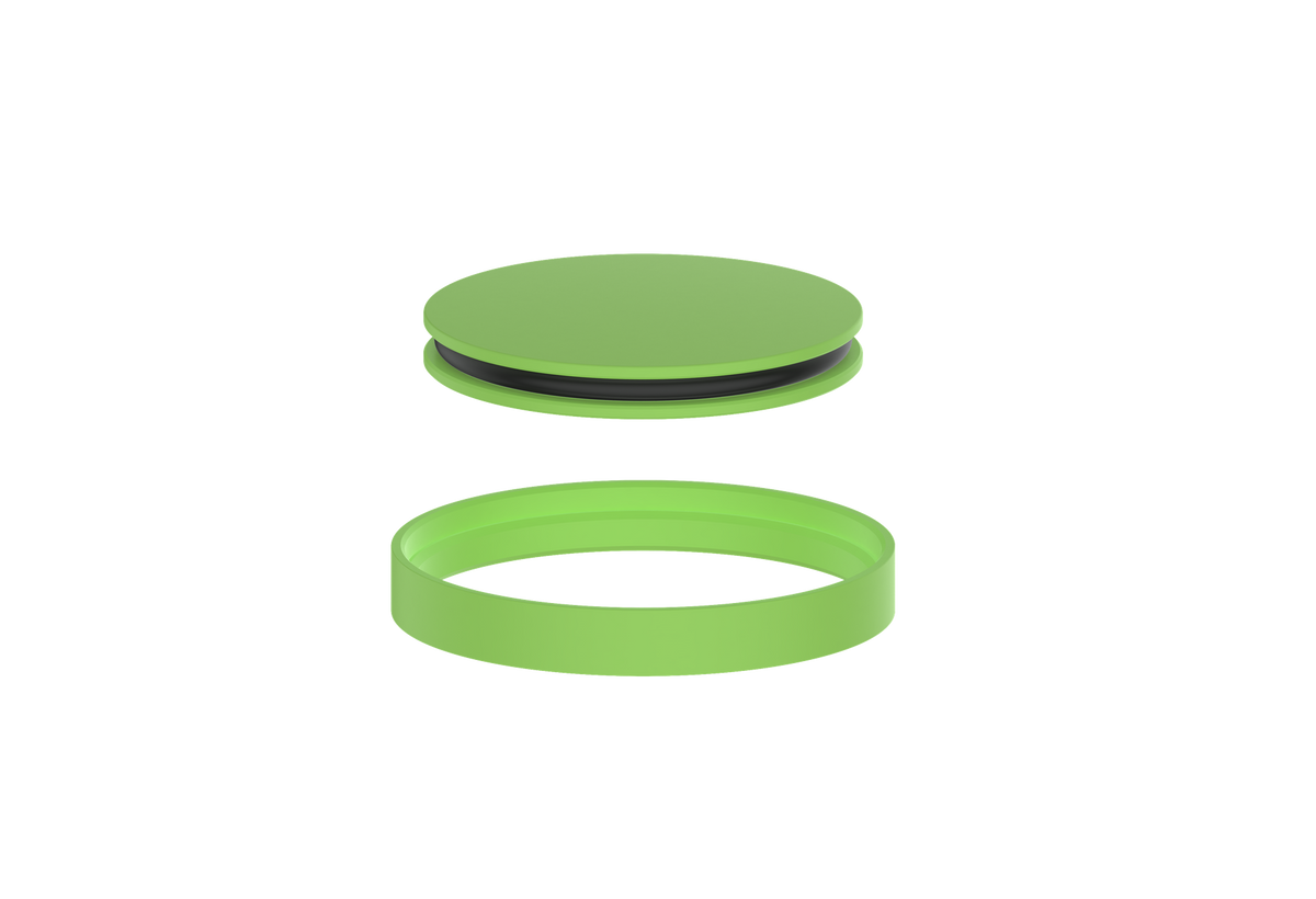 Vogt Mond Colour Accents for Single Hole Lavatory Faucet - Lime Green