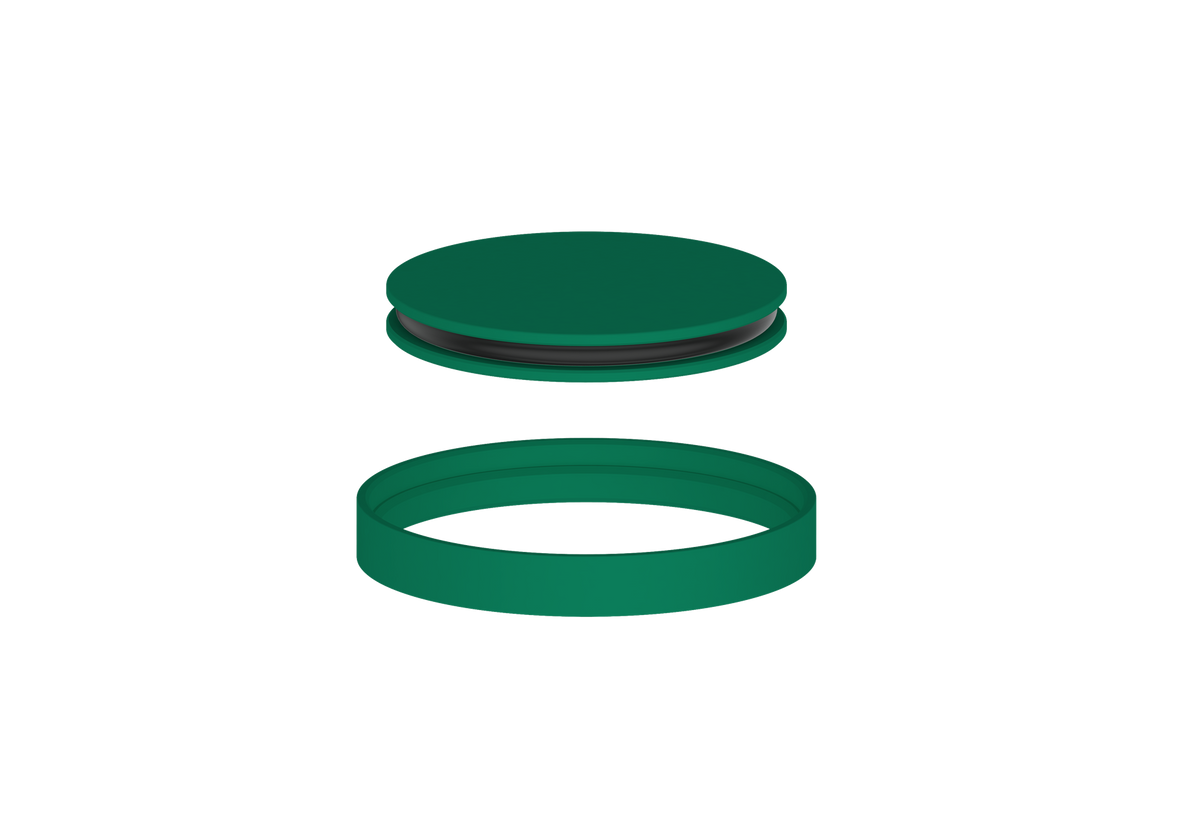 Vogt Mond Colour Accents for Single Hole Lavatory Faucet - Emerald Green
