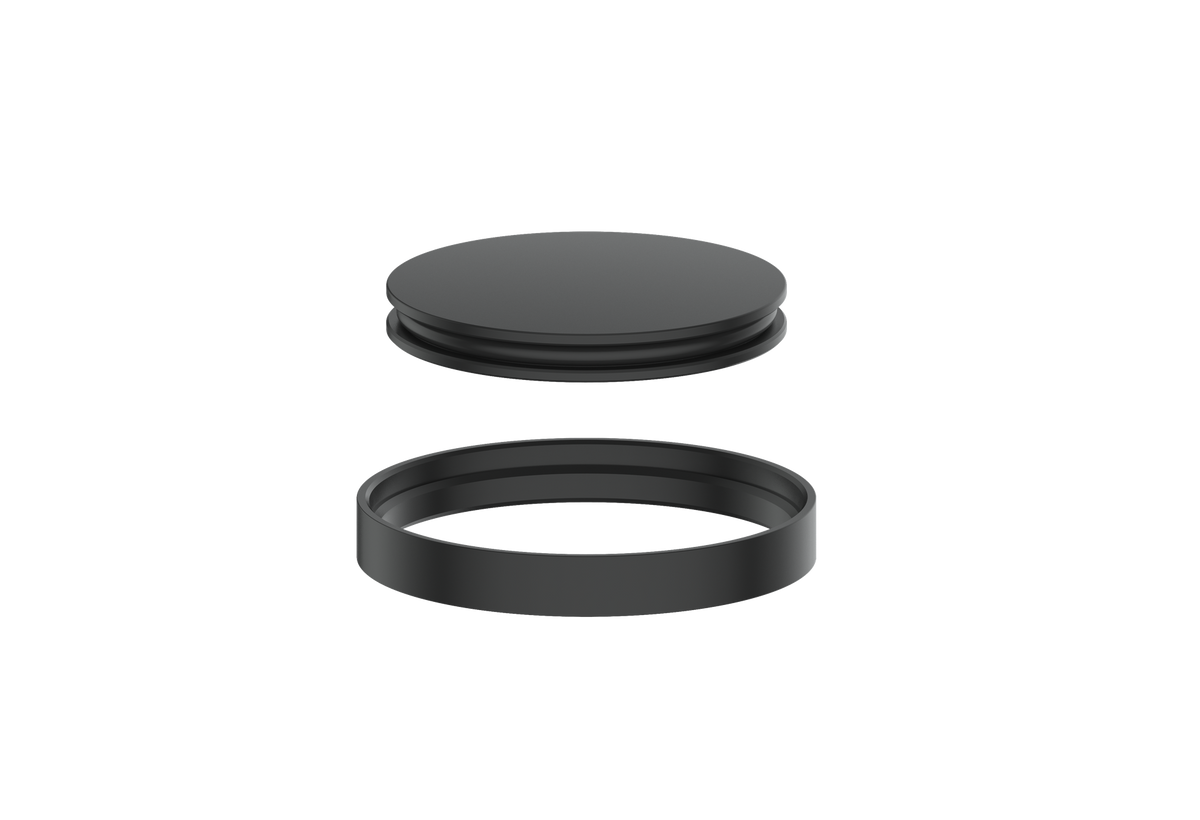 Vogt Mond Colour Accents for Single Hole Lavatory Faucet - Matte Black