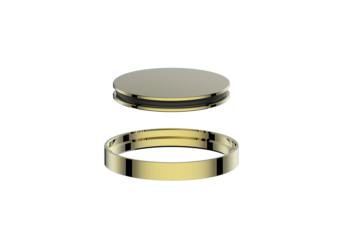 Vogt Mond Colour Accents for Single Hole Lavatory Faucet - Brushed Gold