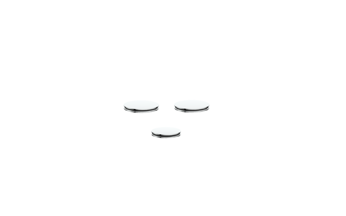 Vogt Mond Colour Accents for Slide Bar - Chrome