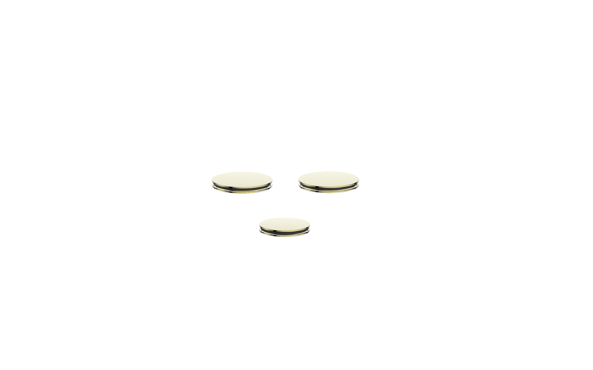Vogt Mond Colour Accents for Slide Bar - Brushed Gold