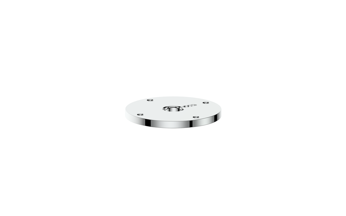 Vogt Mond Colour Accents for Wall Mount Tub Filler with Cross/Crescent Handles - Chrome