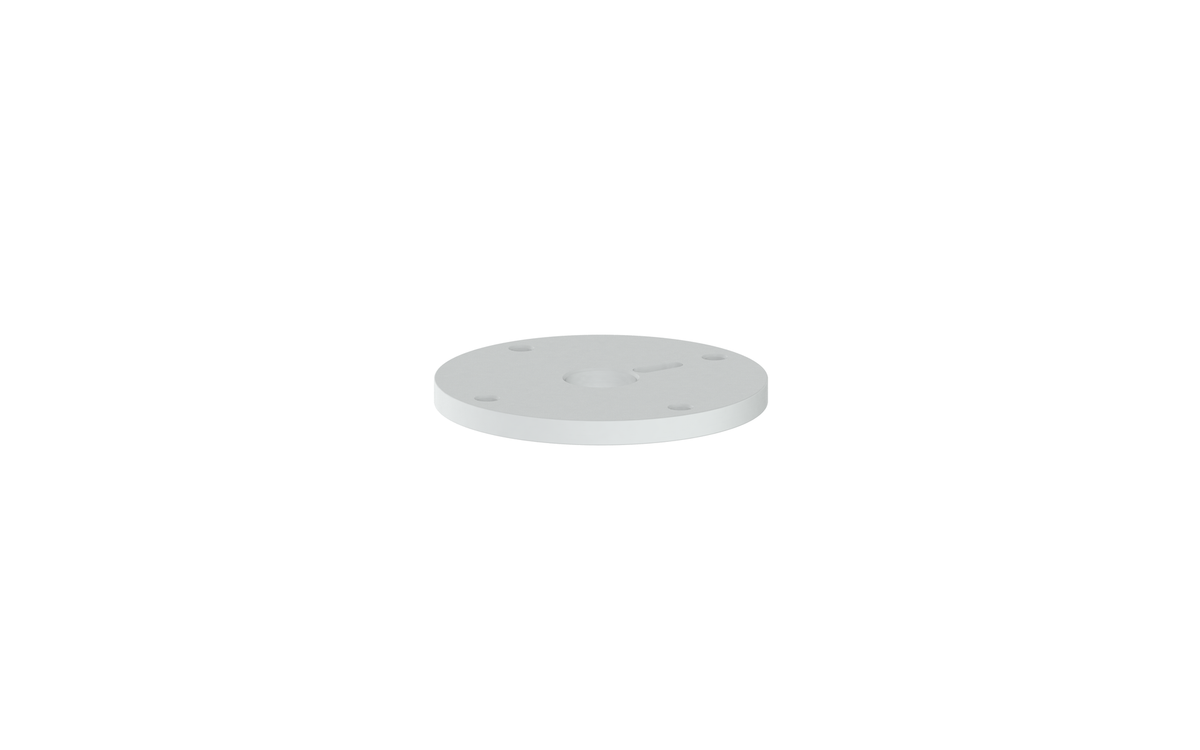 Vogt Mond Colour Accents for Wall Mount Tub Filler with Cross/Crescent Handles - Matte White